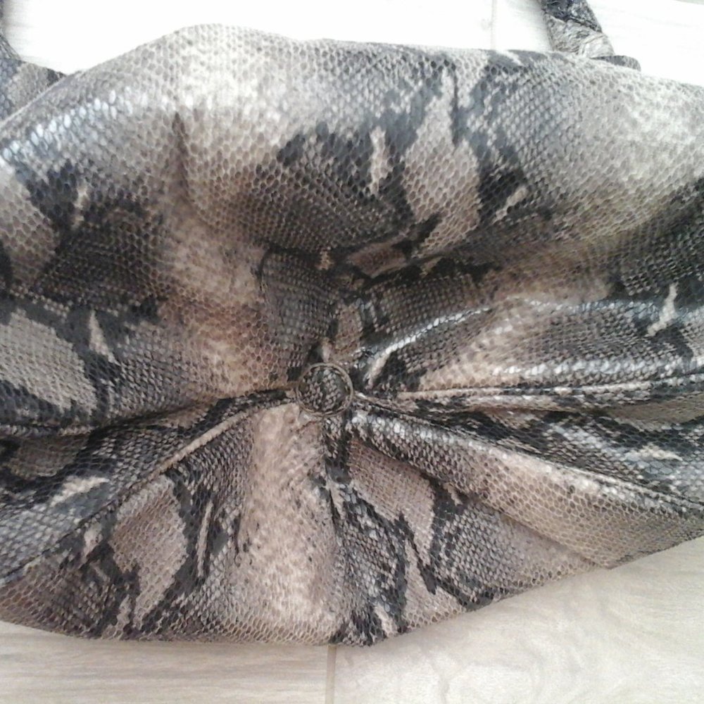 Gianni Bini Python Snake Shoulder Hobo Handbag. S… - image 6